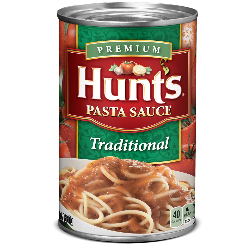 Hunts Pasta Sauce Traditional 24oz