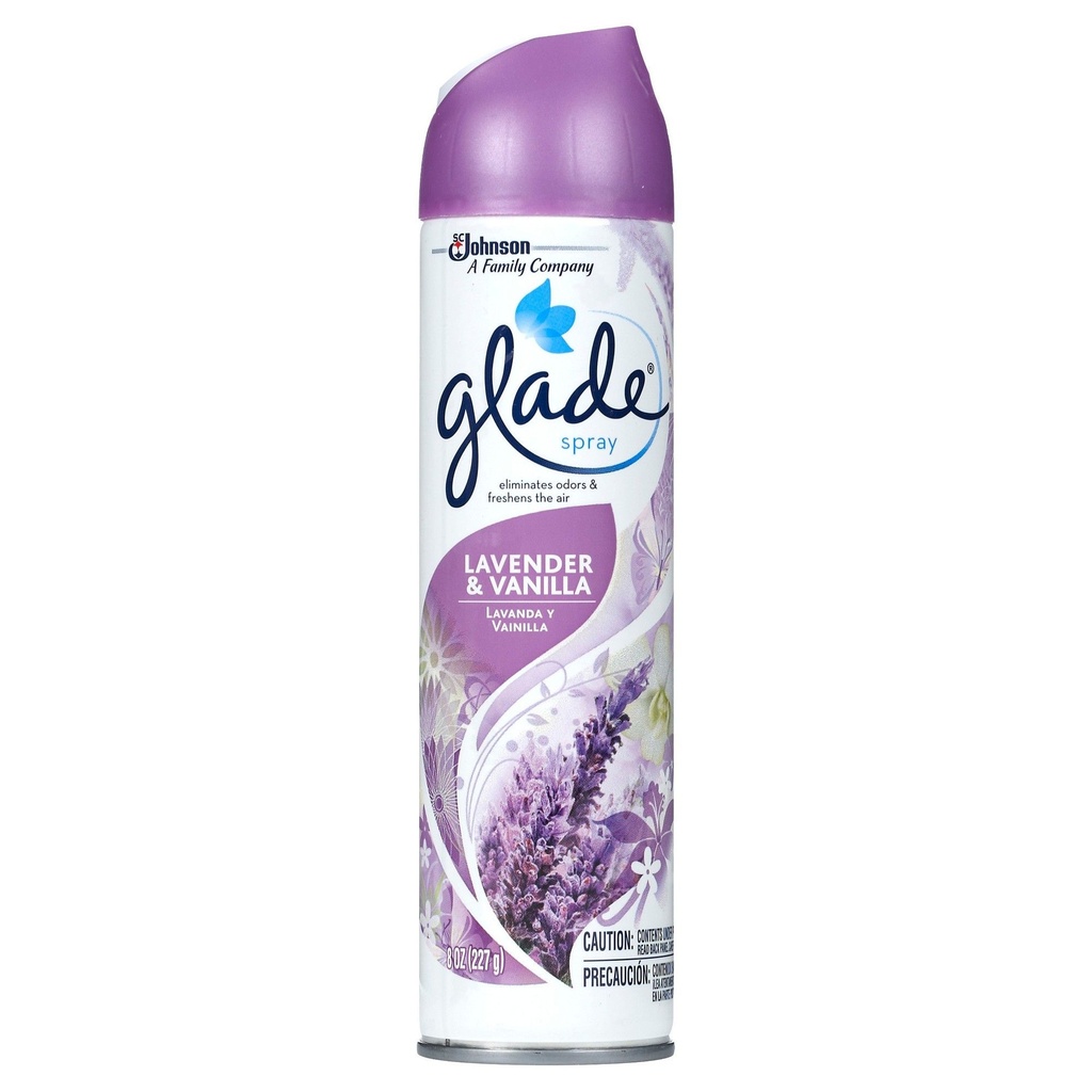 Glade Aerosol Lavender Vanilla 8.3OZ