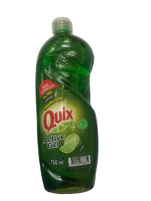 QUIX GEL LIME GRN 750ML