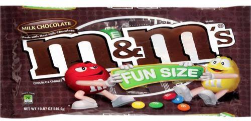 M&amp;M Milk Choc Funsize 