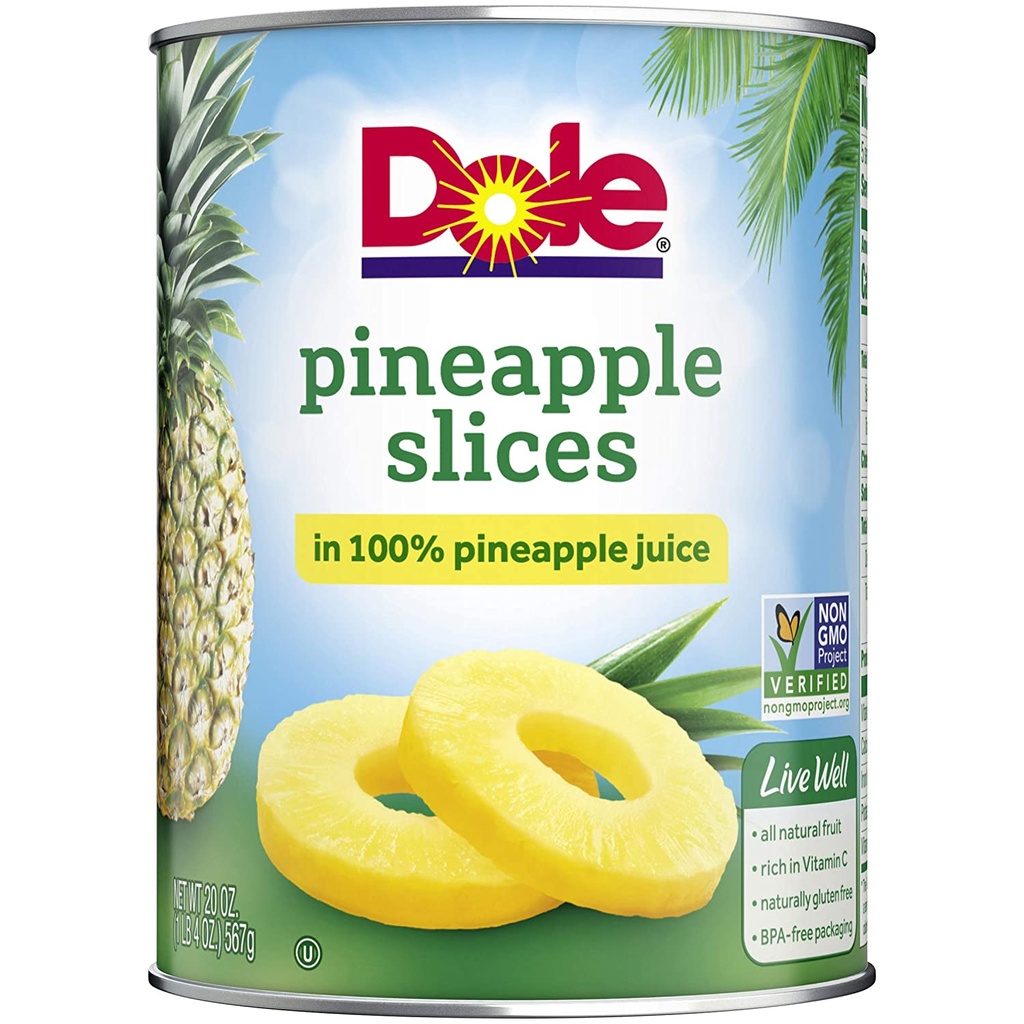 Dole P/Pine Slices 8.25OZ