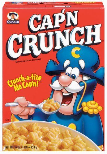 Quaker Cap n&quot; Crunch 12.5OZ