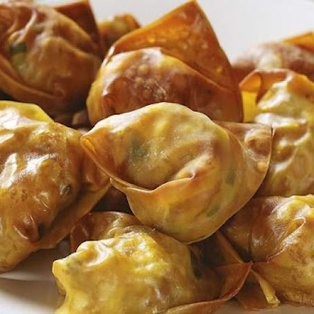 CREAM CHEESE WONTONS (1 DOZ)