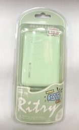 [08357] Remax 5000mAh Charger Green