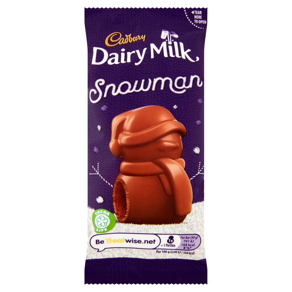 CAD SNOWMAN CHOC MOUSSE 30G