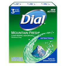 DIAL 3 BAR SOAP AB MOUNTAIN FRESH 4OZ