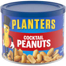 KRAFT PLANTERS COCKTAIL PEANUTS 12OZ