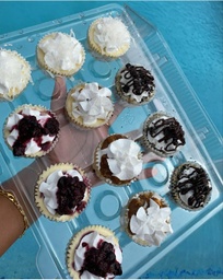 [09120] MUNCHIES BY MARYJANE-MUNCHIES CHEESECAKE (6 MINIS)