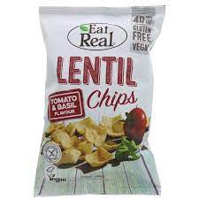 Eat Real Lentil Chip Tombas 113G