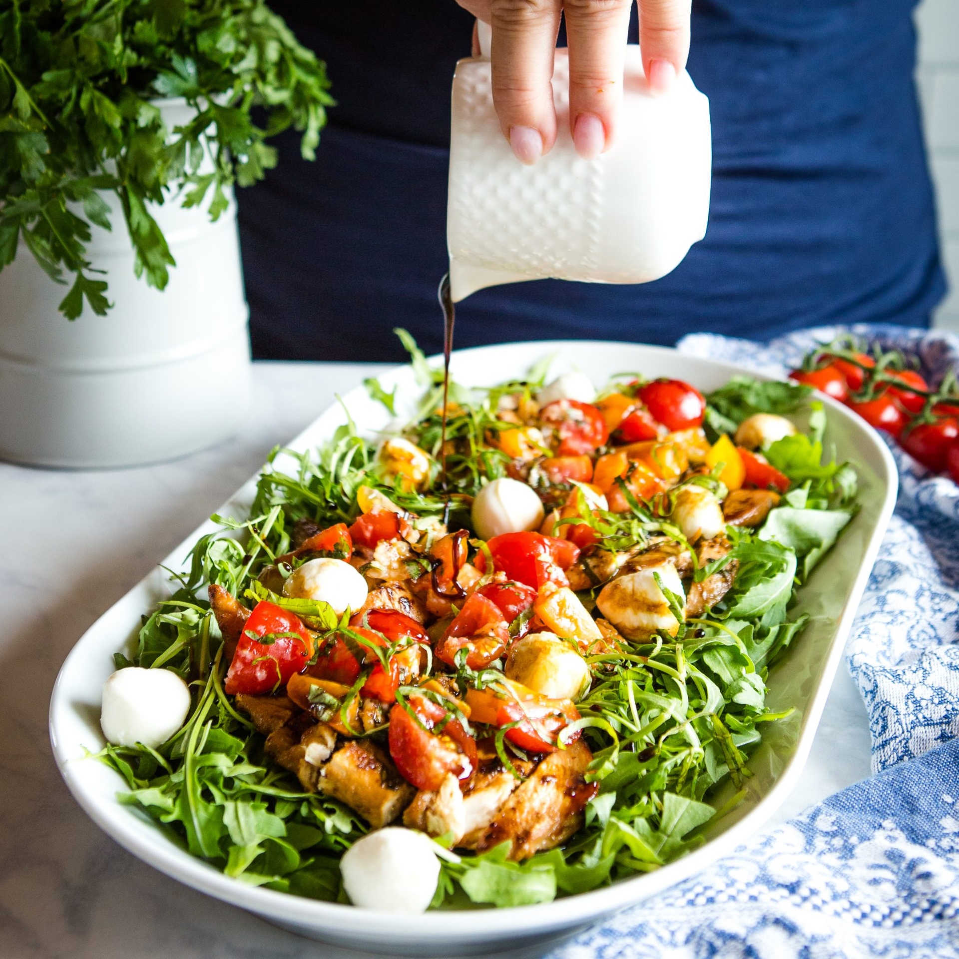 BRUSCHETTA ARUGULA CHICKEN SALAD-CHEFMADE