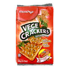 MUNCHYS VEGE CRACKERS 390G