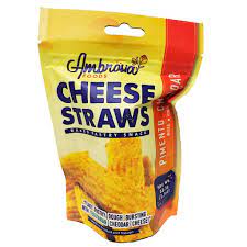 AMBROSIA CHEESE STRAWS - PIMENTO CHEDDAR 62.3G