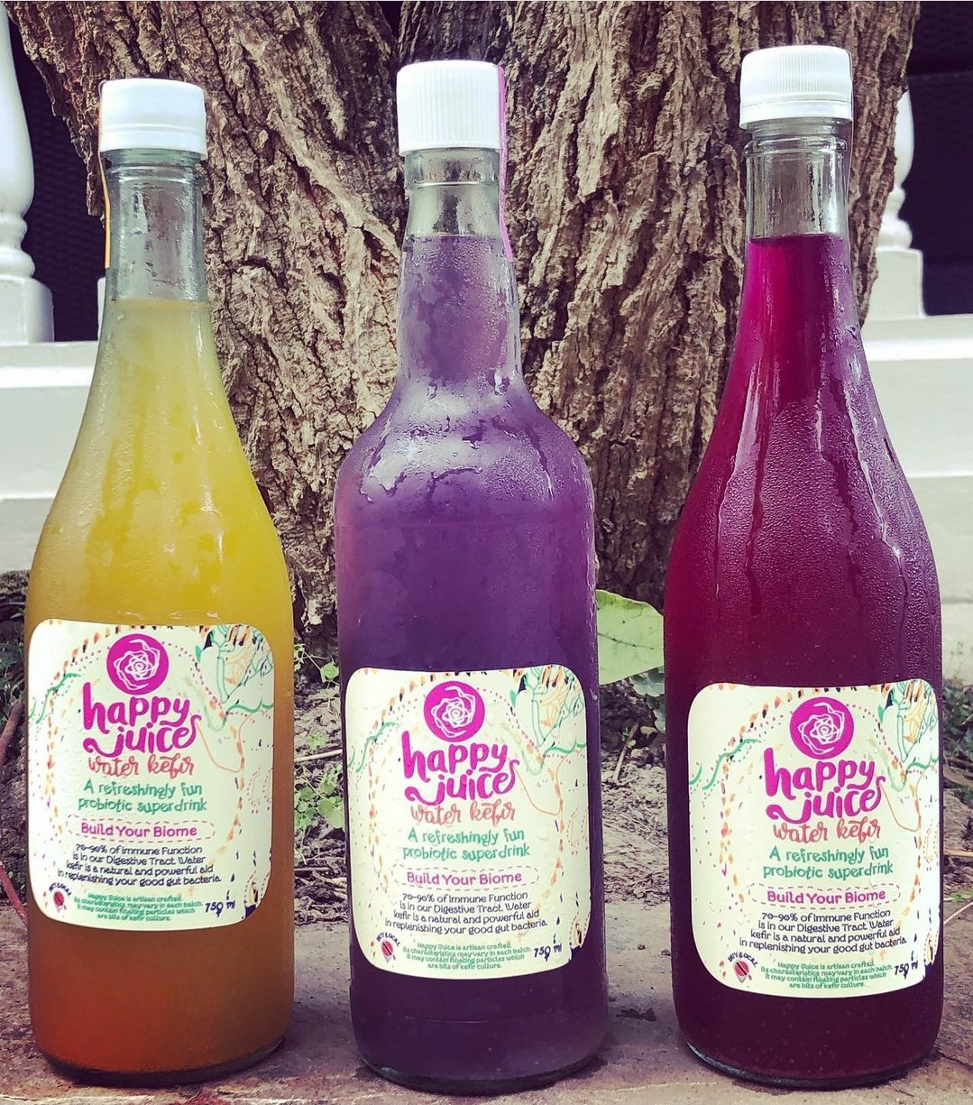 HAPPY JUICES:KEFIR 750ML - LAVENDAR/LEMON/TULSI