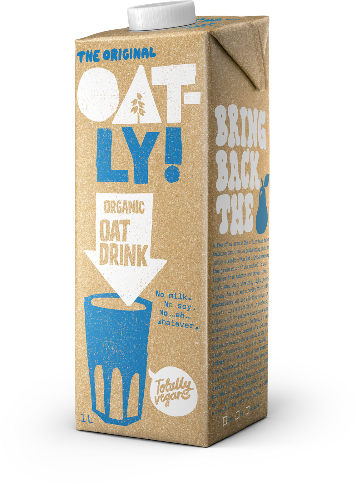 OATMYLK - UNSWEETENED 750ML