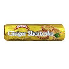 DEVON ROLL PACK GINGER SHORTCAKE 190G