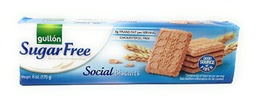 [010259] SUGAR FREE FIBRE SOCIAL COOKIE 170G