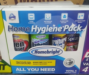 HOMEBRIGHT HOME HYGIENE PACK