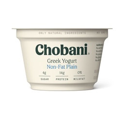 CHOBANI PLAIN 5.3OZ