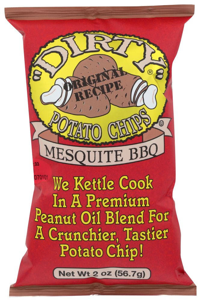 Dirty Potato Chip - MESQUITE BBQ 5OZ