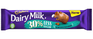 CAD MILK 30% LESS SUGAR 35G