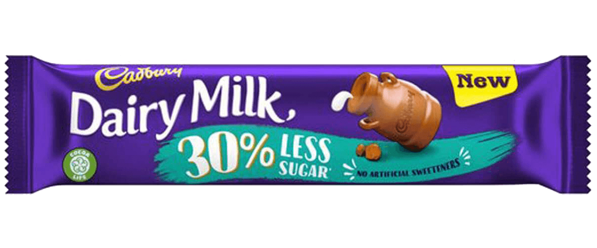 CAD MILK 30% LESS SUGAR 35G