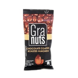 [10661] Gnuts CHOCOLATE COATED ROASTED ALMONDS 40G