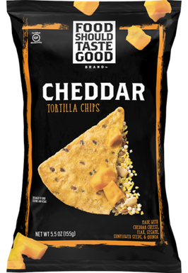 FSTG TORTILLA CHIPS - CHEDDAR 5.5OZ