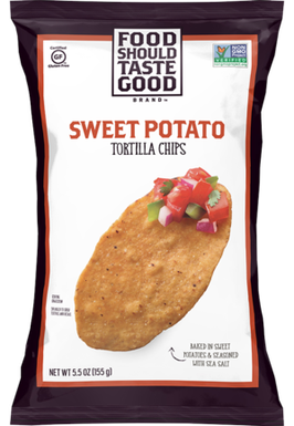 FSTG TORTILLA CHIPS - SWEET POTATO 5.5OZ