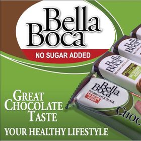 BELLA BOCA W/STEVIA DARK 85G