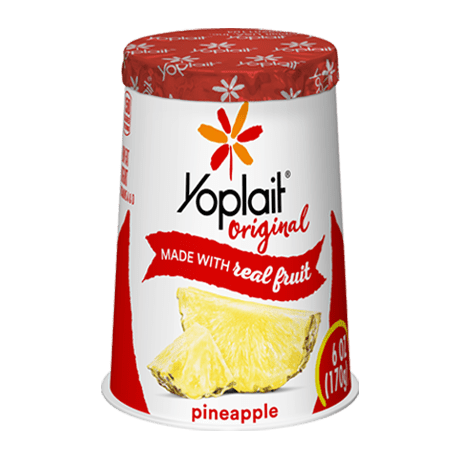 YOPLAIT ORIG PINEAPPLE 6oz