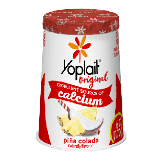 YOPLAIT ORIG PINA COLADA 6oz