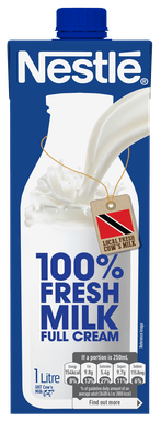 NESTLE 100% FULL CREAM MILK 1L