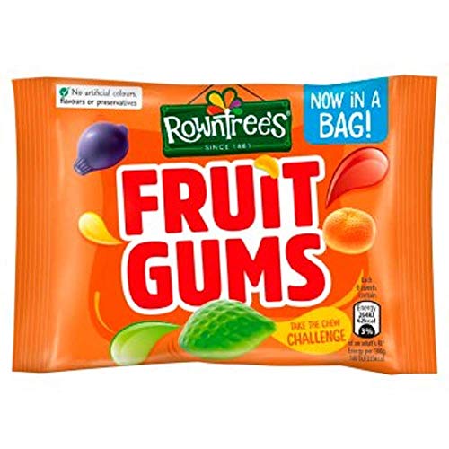 ROWNTREES FRUIT GUMS 43.5G