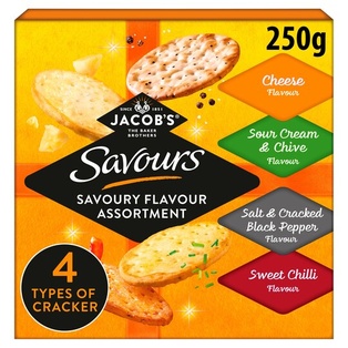 JACOBS SAVOURS CARTON 250GM