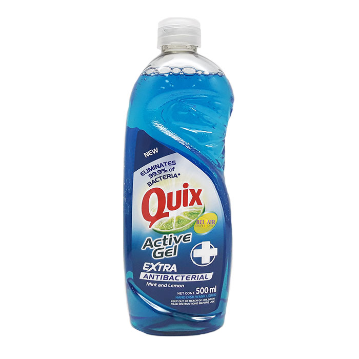 QUIX GEL ANTIBAC MINT & LEMON 500ML