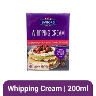 EMBORG WHIPPING CREAM 200ML