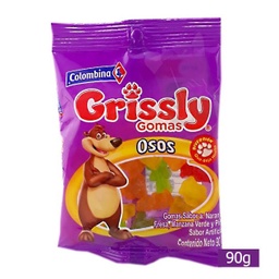 [11776] COLOMBINA GRIS OSOS BEARS 90G