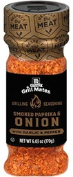 [11832] GRILL MATES SMOKED PAPRIKA &amp; ONION W/GARLIC &amp; PEPPER 170G