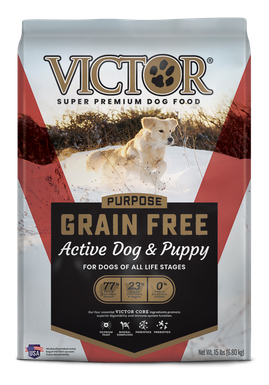 VICTOR GRAIN FREE ACTIVE PUPPY 15LBS
