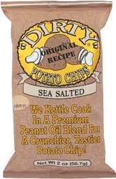 [12073] Dirty Potato Chip - SEA SALTED 2OZ