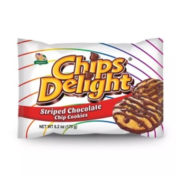 [12100] CHIPS DELIGHT - STRIPED CHOCOLATE CHIP COOKIES 175G