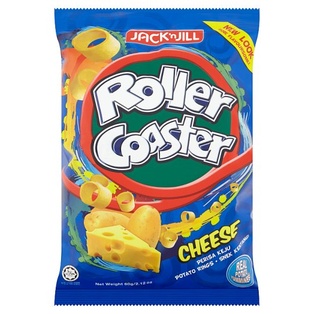 JACK 'N JILL ROLLER COASTER - CHEESE 60G