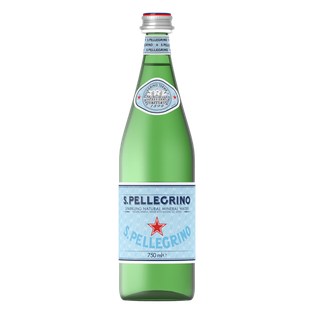 S.PELLEGRINO SPARKLING MINERAL WATER 750ML