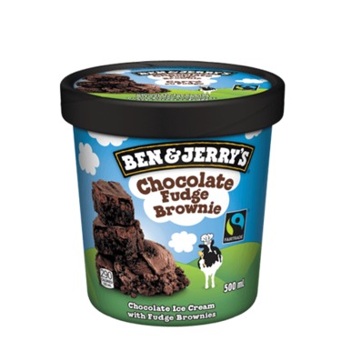 BEN & JERRY CHOCOLATE BROWNIE 1pt