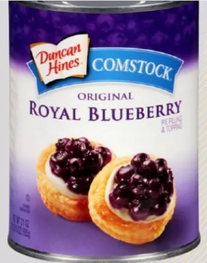 Duncan Hines Pie Filling- B/Berry 21oz