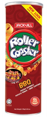 JACK 'N JILL ROLLER COASTER RINGS - BBQ 100G