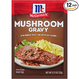 MC CORMICK MUSHROOM GRAVY 24G