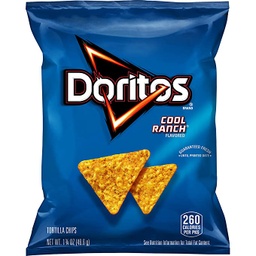 [12387] Doritos Tortilla Chips Cool Ranch 7oz