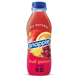 [12447] SNAPPLE FRUIT PUNCH 16OZ