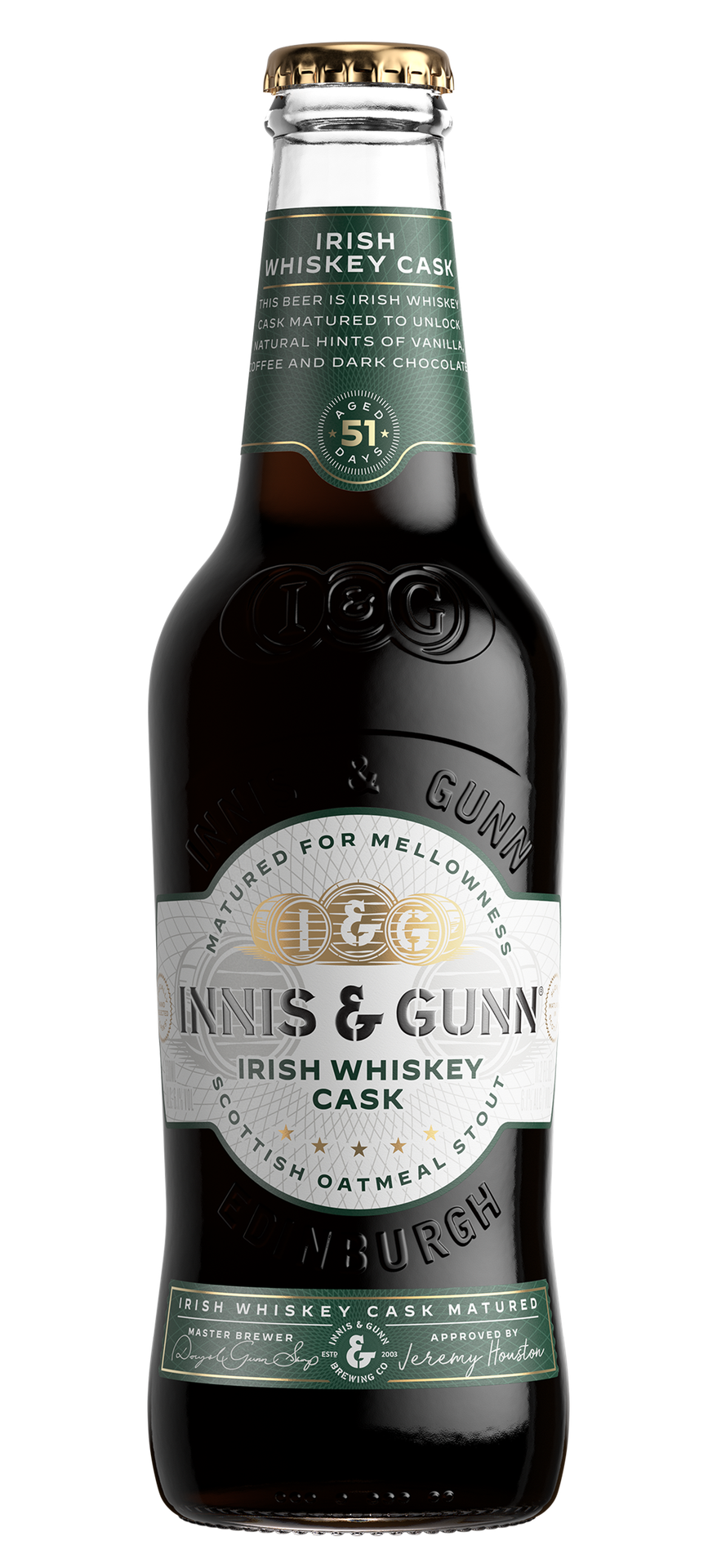 I&G IRISH WHISKEY BARREL AGED STOUT 330ML